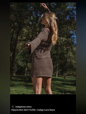 Indigo Luna Paloma Mini Skirt